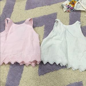 Old Navy Two sleeveless shirts old navy